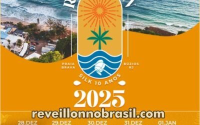 Armação dos Búzios Réveillon 2025 na Praia Brava : virada de ano no Silk Beach Club