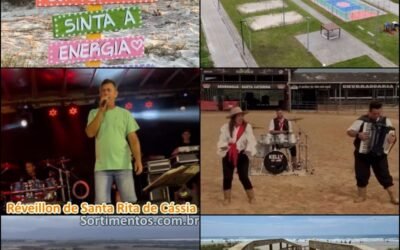 Praia Santa Rita de Cássia Réveillon 2026 em Terra de Areia no litoral norte gaúcho - Sortimentos Virada de Ano