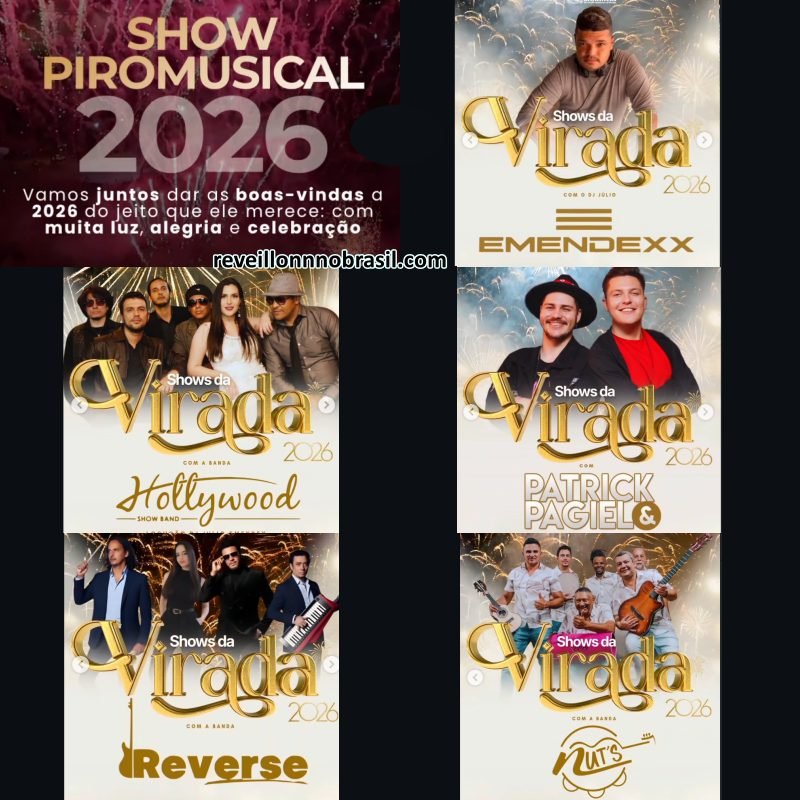 Cananéia Réveillon 2026 : Programação Réveillon de Cananéia no Litoral Sul Paulista - Sortimentos Virada de Ano