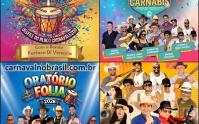 Carnaval 2026 de Nova Venécia no Espírito Santo - Sortimentos Carnaval no Brasil