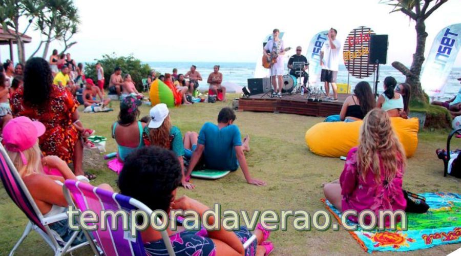 Itanhaém Programação Verão 2023 : shows Orla Musical Sunset