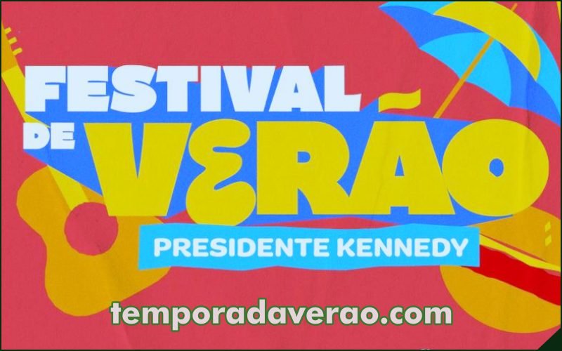 Verão 2025 em Presidente Kennedy : programação Festival de Verão na praia das Neves