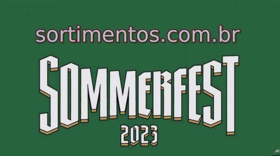 Programação Sommerfest Blumenau 2023 no Parque Vila Germânica - Sortimentos