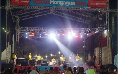 Mongaguá verão 2026 no litoral paulista : programação de shows na Praça Dudu Samba