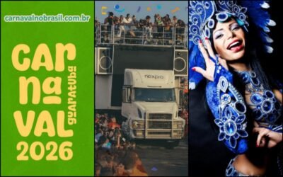 Programação Carnaval 2026 de Guaratuba no litoral paranaense