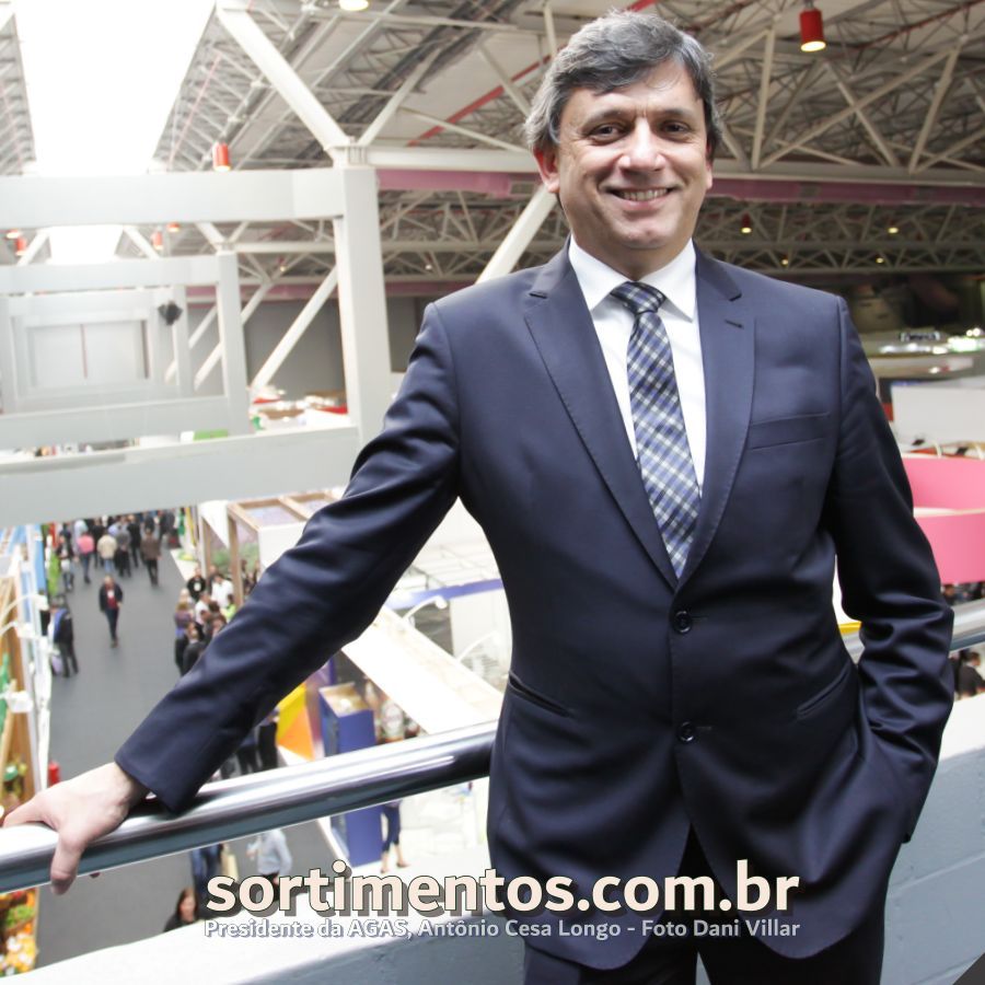 Presidente da AGAS - Antônio Cesa Longo - Sortimentos Supermercados