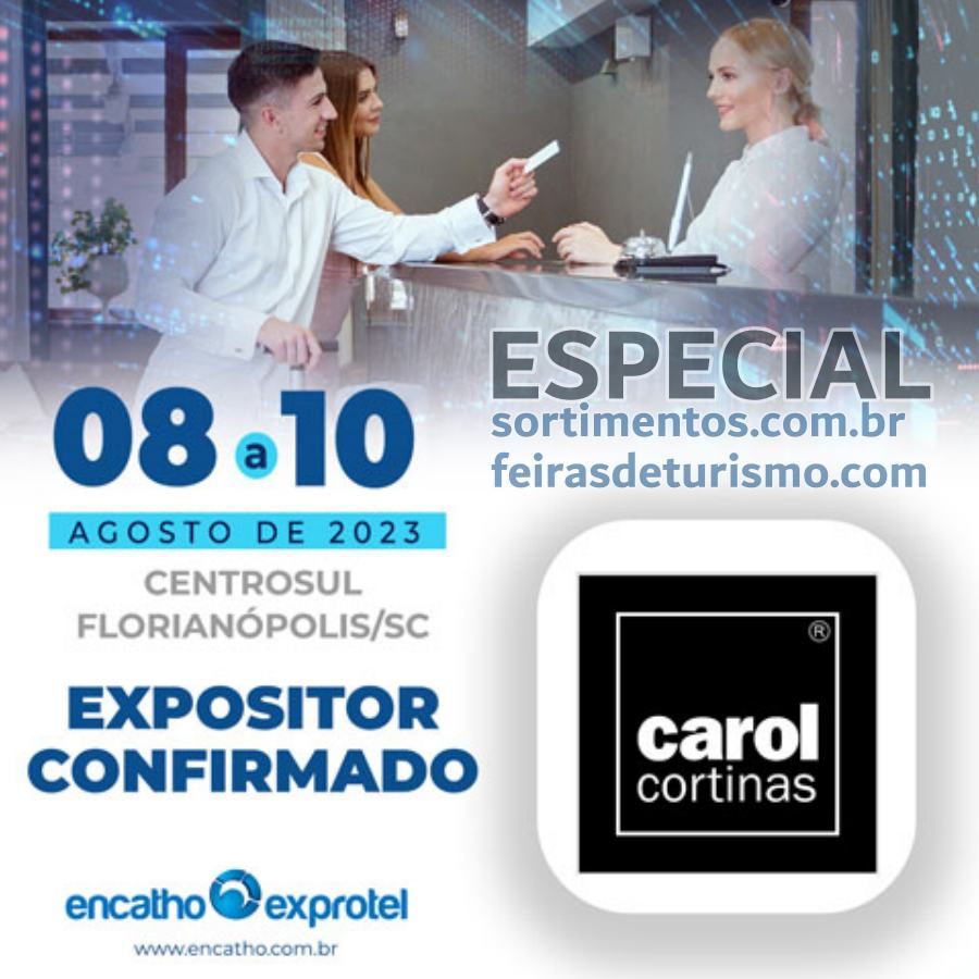 Carol Cortinas no Encatho & Exprotel 2023 - Sortimentos Feiras de Turismo e Hotelaria