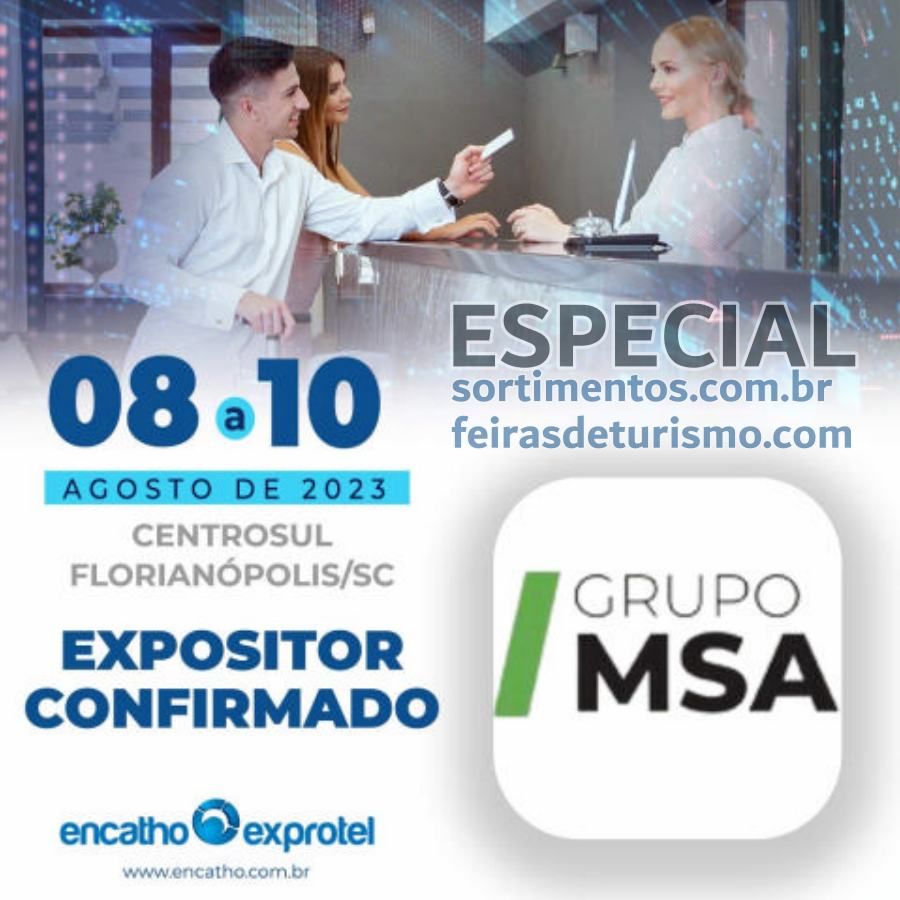 Encatho & Exprotel -Grupo MSA móveis sob medida - Sortimentos Feiras de Turismo e Hotelaria
