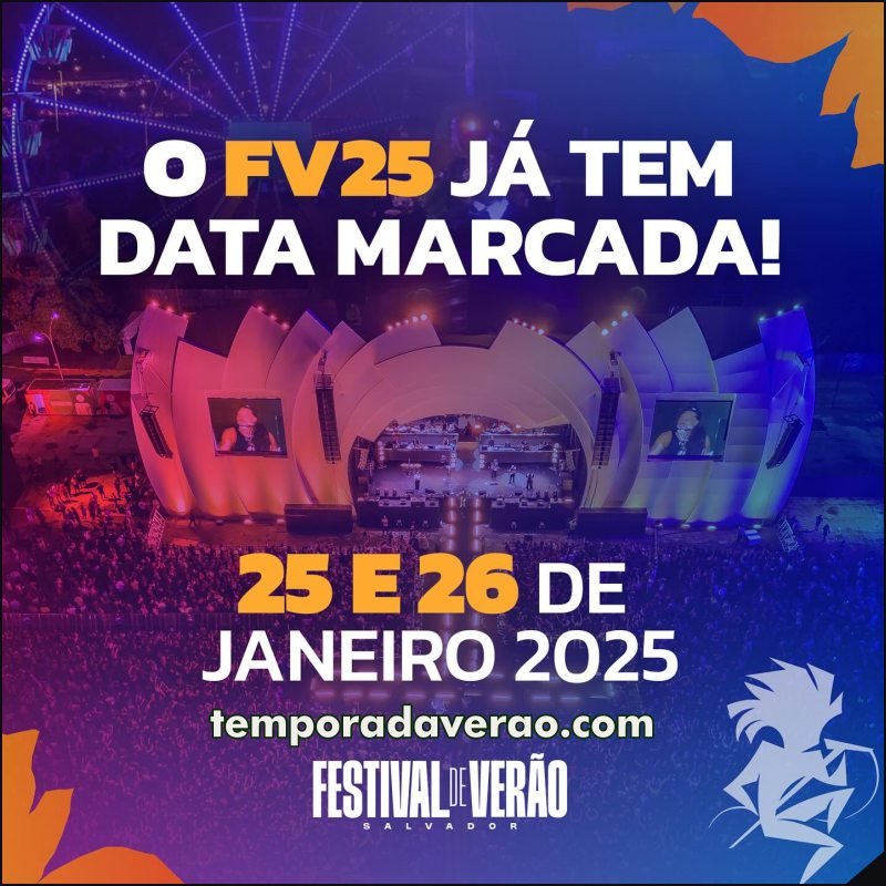 Data Festival de Verão Salvador 2025