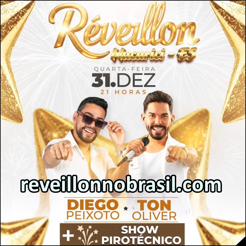 Mucurici Réveillon 2026 : programação Réveillon de Mucurici no Espírito Santo - Sortimentos Réveillon 2026 de Mucurici