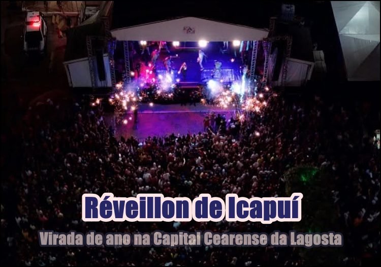 Icapuí Réveillon 2027 no litoral cearense : Show de Galícia Cruz