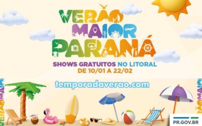 Verão Maior Paraná 2025 : Jota Quest, Péricles e sertanejos abrem programação dos shows gratuitos no litoral paranaense