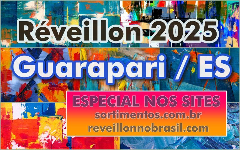 Guarapari Réveillon 2025 : festa na virada de ano no litoral do Espírito Santo