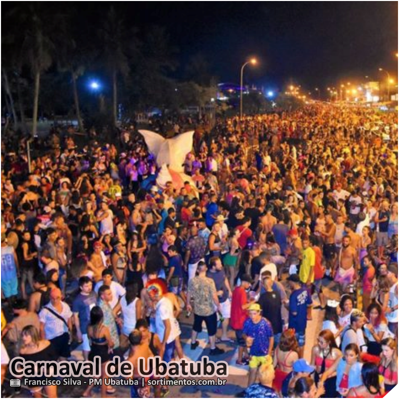 Ubatuba Carnaval 2026 no litoral paulista : Carnaval Histórico na Praça da Matriz, desfile dos blocos e Festival de Marchinhas - Sortimentos.com.br