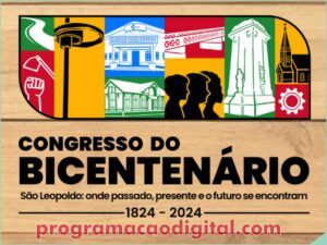 Congresso do Bicentenário da Imigração Alemã em São Leopoldo : palestras, mesas redondas e atividades culturais