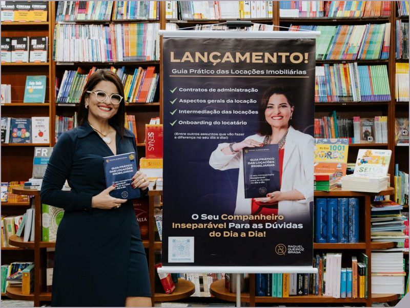 Lançamento do “Guia Prático das Locações Imobiliárias” da advogada Raquel Queiroz Braga - Foto : Noelia Nájera