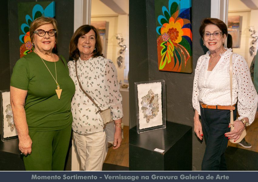 Momento Sortimento : vernissage de “Materno & Eterno” na Gravura Galeria de Arte