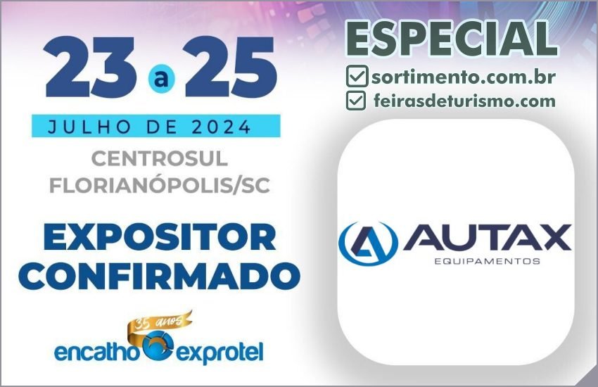 Autax Latinoamerica no Encatho & Exprotel 2024 - Sortimentos Feiras de Turismo