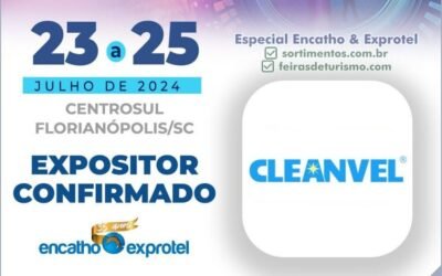 Expositores Encatho & Exprotel 2024 : Cleanvel, produtos de higiene e limpeza