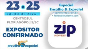 Zip Moveis no Encatho & Exprotel 2024 - Sortimentos Feiras de Turismo