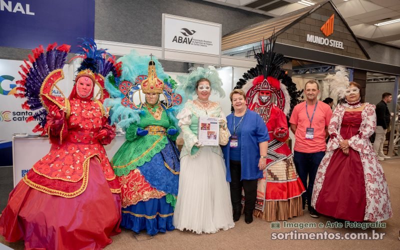 Carnevale Di Venezia em Nova Veneza no Encatho e Exprotel - Sortimentos Eventos e Feiras