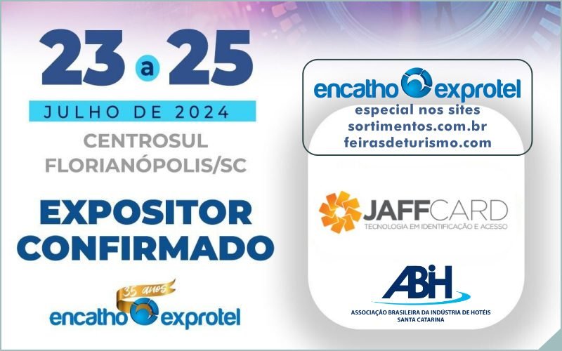 Jaffcard no Encatho & Exprotel 2024 - evento e feira para hotelaria e turismo