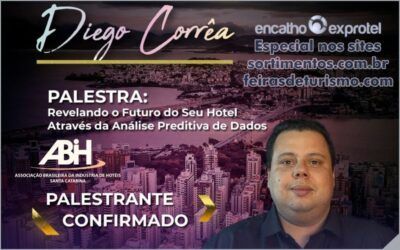 Palestra Diego Correa no Encatho & Exportel - Sortimentos Feiras de Turismo