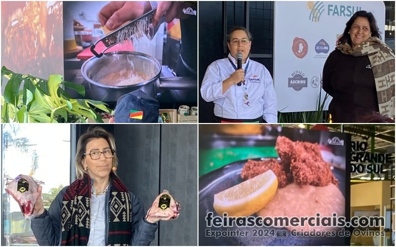 Criadores de Ovinos na Expointer - feira agropecuária : carne ovina no Vitrine Gaúcha - Sortimentos.com.br