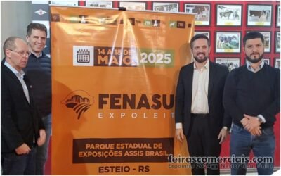 Gadolando lança Fenasul Expoleite 2025 na Expointer - feira agropecuária - Sortimentos.com.br