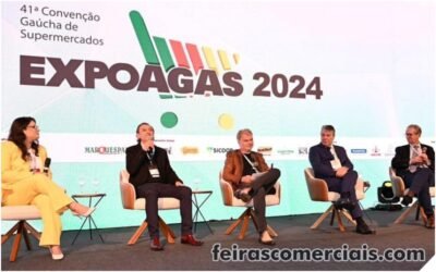 Expoagas, feira supermercadista - painel com lideranças empresariais gaúchas - Sortimentos.com.br