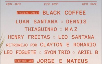 Réveillon 2026 na Praia da Pipa em Tibau do Sul : programação Festival Let's Pipa 2026 - Sortimentos Virada de Ano