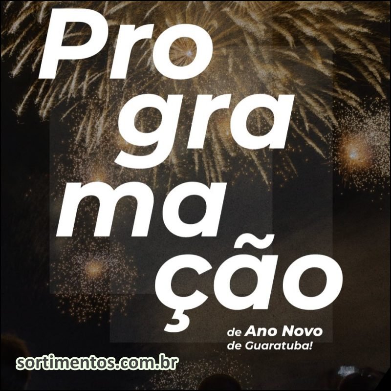Programação Réveillon 2026 de Guaratuba no litoral do Paraná : queima de fogos e shows na virada de ano - Sortimentos Réveillon 2026