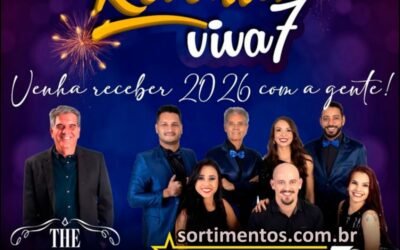Réveillon Viva 7 : programação da virada de ano em Sete Lagoas terá shows e queima de fogos na Praça da Feirinha