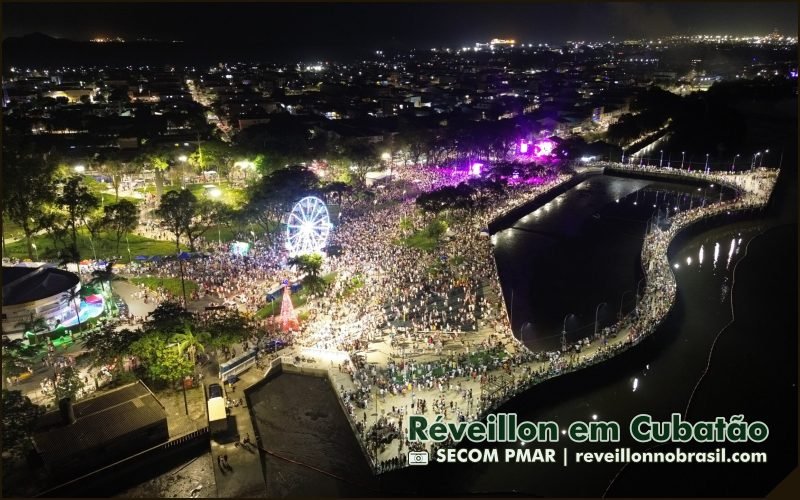 Cubatão Réveillon 2026 : Shows Réveillon de Cubatão no Píer do Jardim Casqueiro - Sortimentos Réveillon 2026