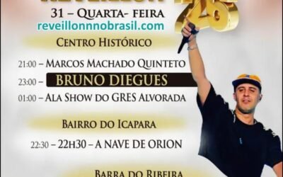 Iguape Réveillon 2026 : shows Réveillon de Iguape no litoral paulista - Sortimentos Virada de Ano