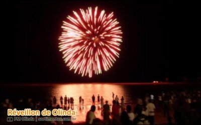 Olinda Réveillon 2026 em Pernambuco : queima de fogos e orquestras de frevo na virada de ano