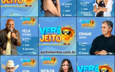 São Francisco de Itabapoana Réveillon 2026 : shows na virada de ano em São Francisco de Itabapoana : Sortimentos Réveillon