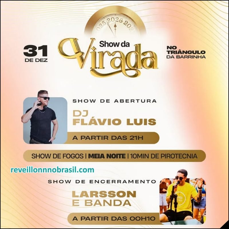 São Lourenço do Sul Réveillon 2026 - Programação Réveillon em São Lourenço do Sul - Virada de Ano em São Lourenço do Sul - Sortimentos Ano Novo