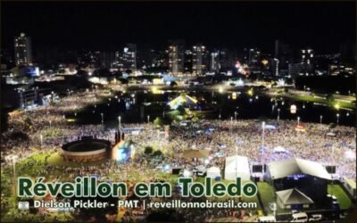 Toledo Réveillon 2026 : queima de fogos na virada de ano no Parque Ecológico Diva Paim Barth