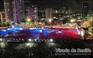 Shows Réveillon 2027 de Recife : programação virada de ano na praia do Pina na Capital pernambucana