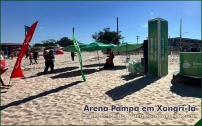 Verão 2025 na praia de Atlântida, em Xangri-lá : programação Sunset Verão 2025 na Arena Pampa