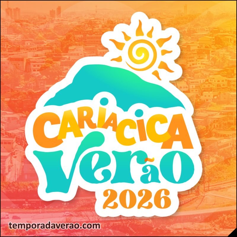 Programação de Verão 2026 na Nova Orla de Cariacica no Espírito Santo. Sortimentos Programação Verão