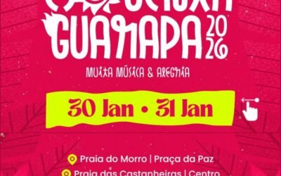 Verão em Guarapari no litoral do Espírito Santo : programação do Esquenta Guarapa 2026