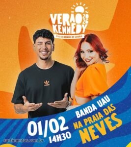 Verão 2026 em Presidente Kennedy : shows com Neon Zero27 e Álvaro Nobre