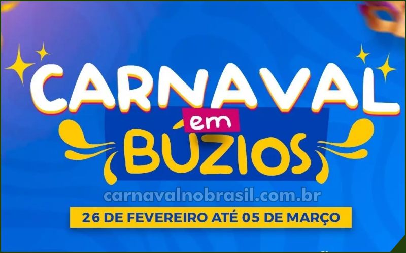 Carnaval de Armação dos Búzios no Rio de Janeiro - Sortimentos Carnaval no Brasil