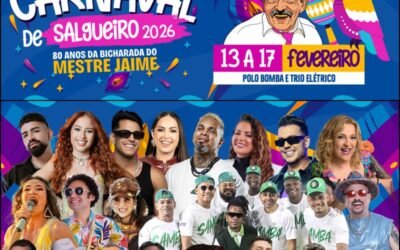 Programação Carnaval 2026 de Salgueiro em Pernambuco