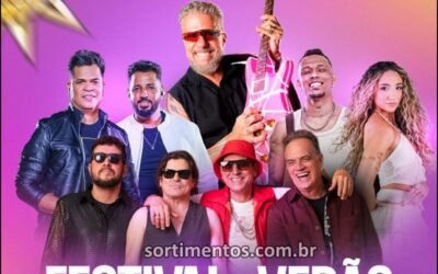 Shows no Festival de Verão 2026 em Saquarema - Programação Festival de Verão 2026 em Saquarema - Sortimentos.com.br