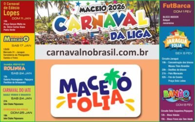 Maceió Carnaval 2026 em Alagoas : programação do pré-carnaval na capital de Alagoas - sortimentos.com.br