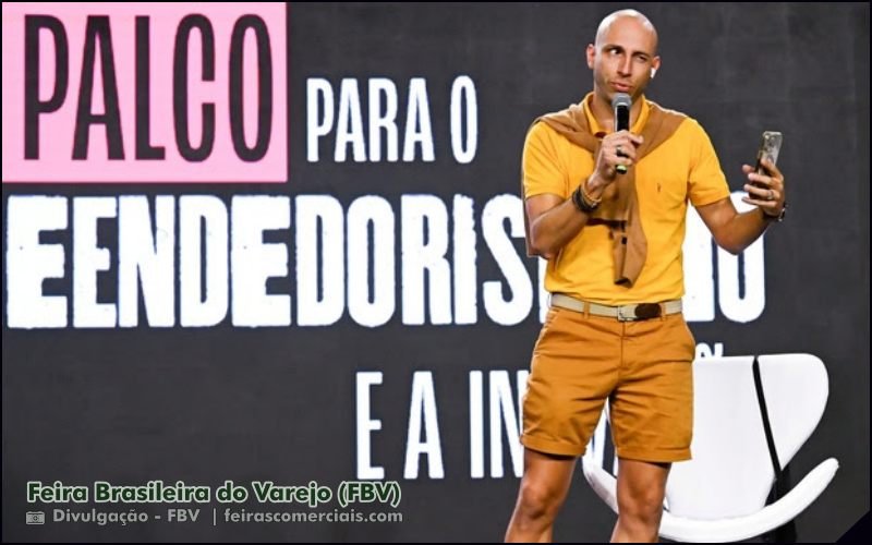 Feira Brasileira do Varejo - FBV 2025 : Fausto Carvalho dá aula de empreendedorismo