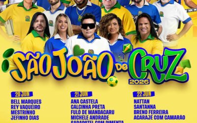 Programação São João de Cruz das Almas 2026 : Festa Junina na Bahia
